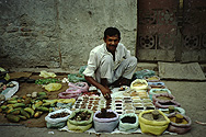 Auf dem Markt in Indien