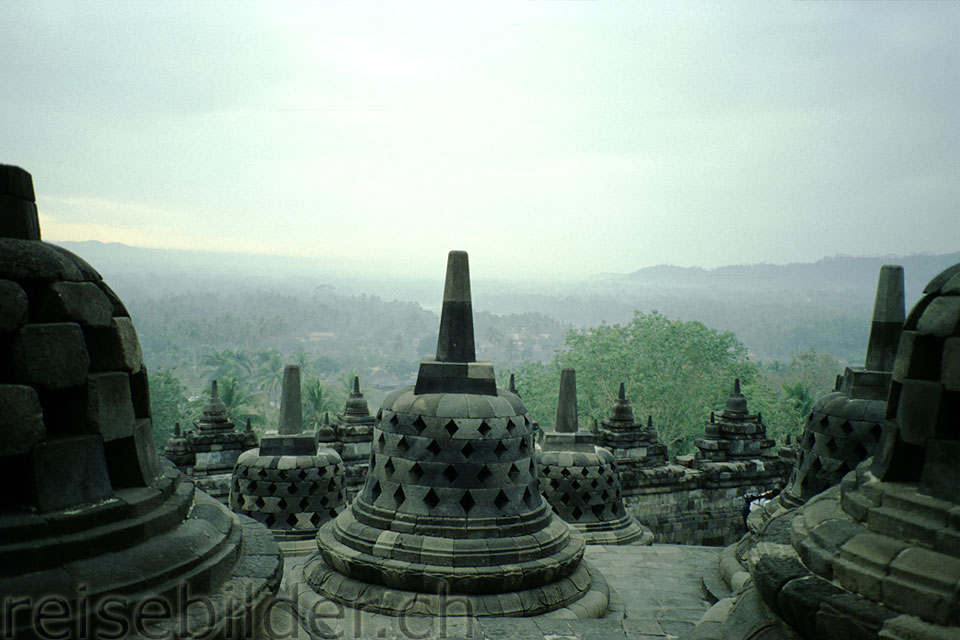 Der Tempel von Borobudur, Java