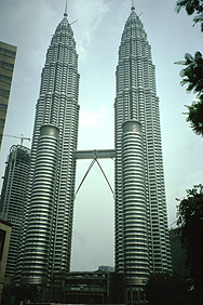 Petronas-Towers (KL-City-Center) in Kuala Lumpur