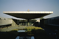 Das Anthropologie-Museum in Mexico City
