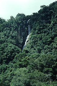 Wasserfall nördlich von Mérida