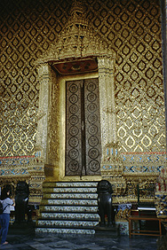 Tor im Wat Phra Kaew in Bangkok